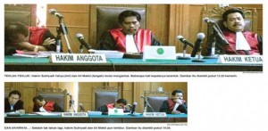 Hakim Tertidur Pulas Jadi Tontonan Pengunjung Sidang item-thumbnail