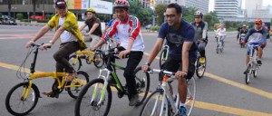 Resmikan Sepeda Jadi Alat Angkut di Jakarta item-thumbnail