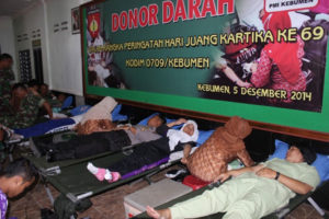 Kodim 709 Kebumen Gelar Donor Darah item-thumbnail