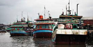 Menyalahi Aturan, 22 Kapal Ikan RRT Ditangkap item-thumbnail