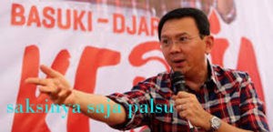 Ahok: Saksinya Saja Palsu… item-thumbnail