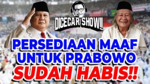 Ridwan Saidi Ungkapkan Kekecewaannya Kepada Prabowo, Tiada Maaf Bagi Prabowo…. item-thumbnail