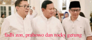Komentar Prabowo Tentang Hinaan Rocky ke Jokowi; ‘’Secara Saya Kira Rocky Gerung….” item-thumbnail